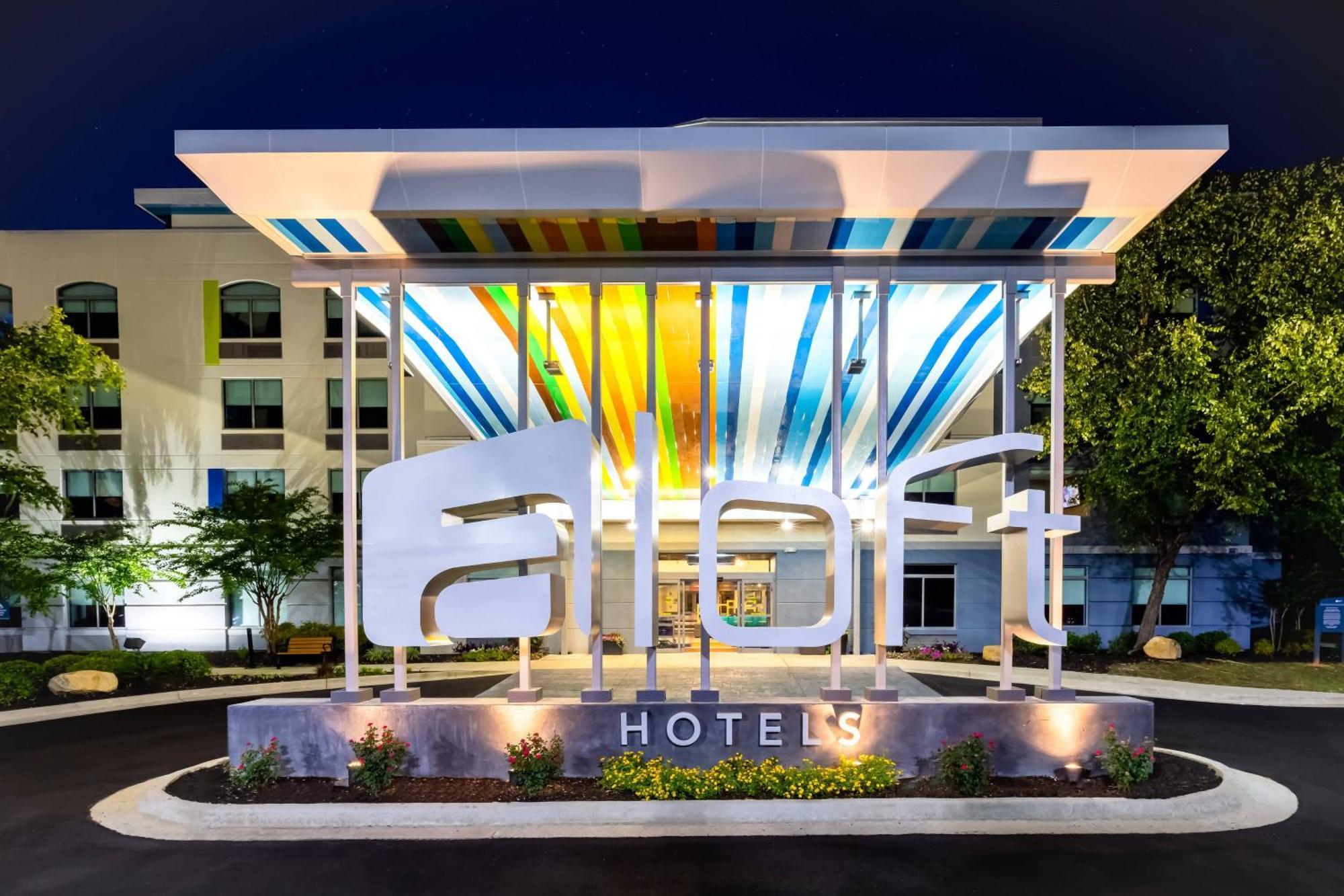 Aloft Columbia Harbison Hotell Exteriör bild